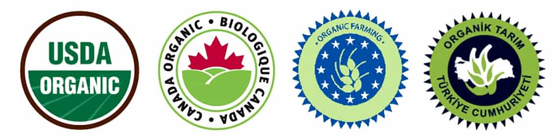 organic food certificates